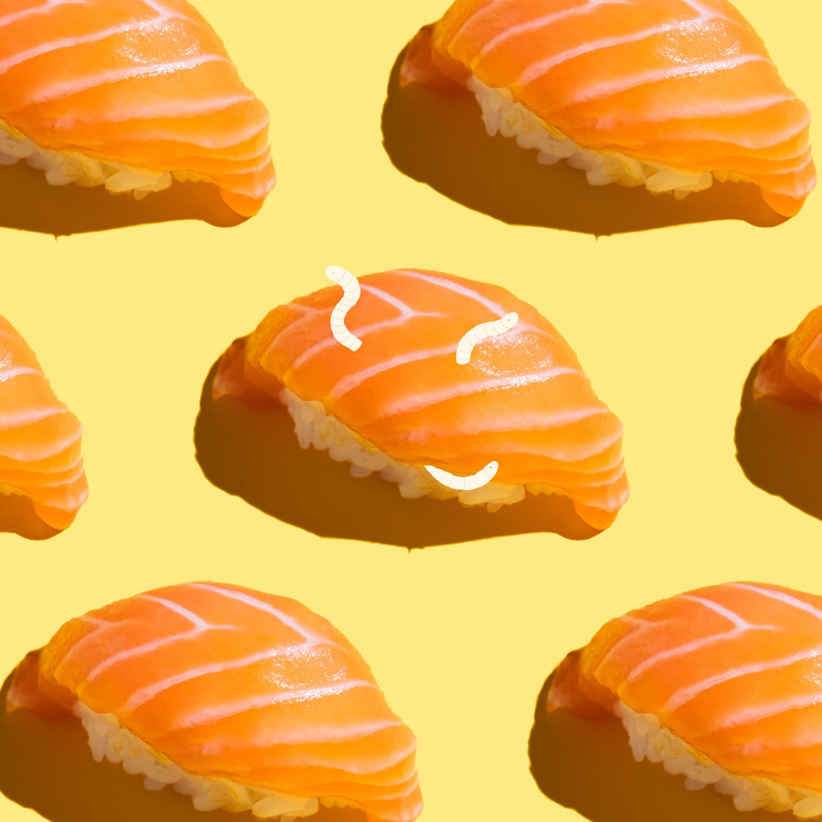 We Asked a Food Safety Expert About the Worms in Raw Salmon
